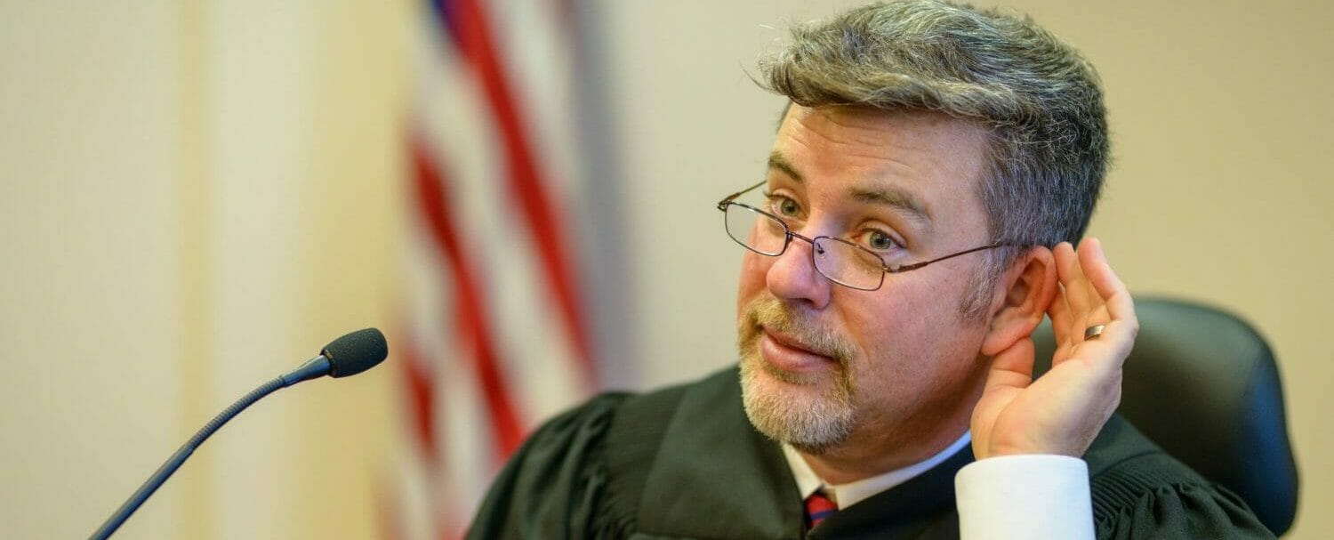 Going before a judge by yourself can be complicated